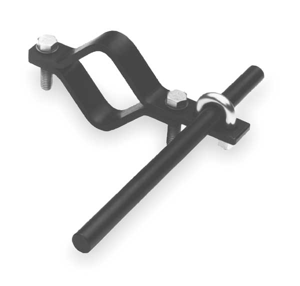 Quill Clamp, 2 3/8 to 4 1/2 In Dia,