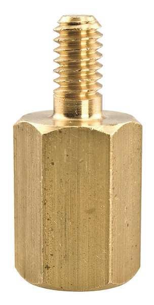Adaptor, 3/8-16 x 5/16-18, Brass