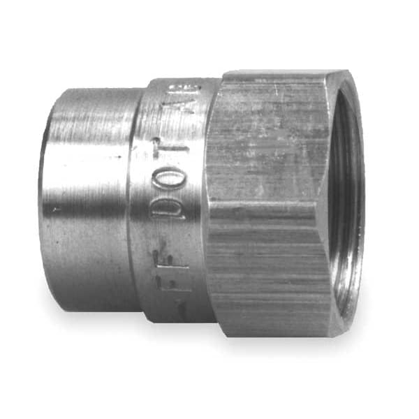 Nut Fitting, 3/4 In OD, Brass, PK10