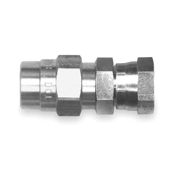 Connector Fitting, ABS, 7/8 In OD