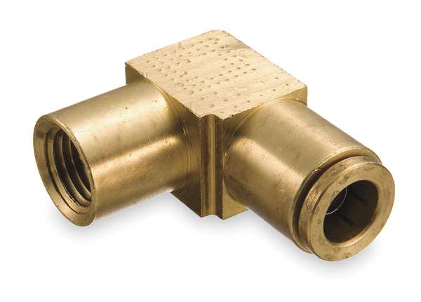 Female Elbow, 3/8-18, 1/2 In Tube Sz