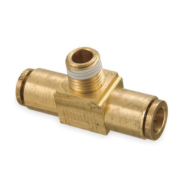 Swivel Male Branch Tee, 3/8 In Tube Sz