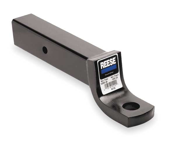 Ball Mount, Drop 3 In, Length 9 3/4 In