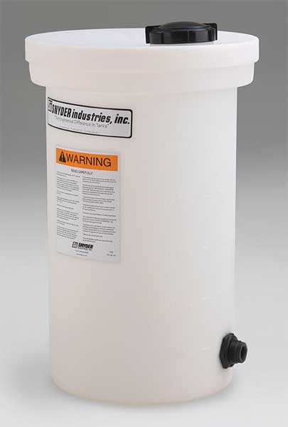 Storage Tank, Vertical Closed Top, 35 Gal.