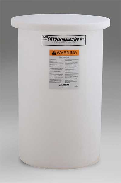 Storage Tank, Vertical Open Top, 30 Gal.