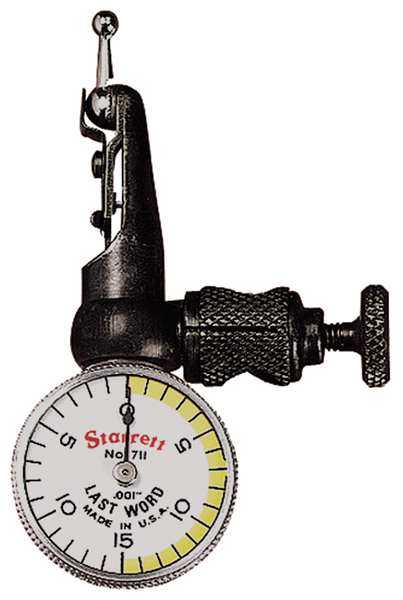 Dial Test Indicator, Hori, 0 to 0.030 In