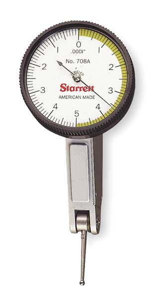 Dial Test Indicator, Hori, 0 to 0.010 In