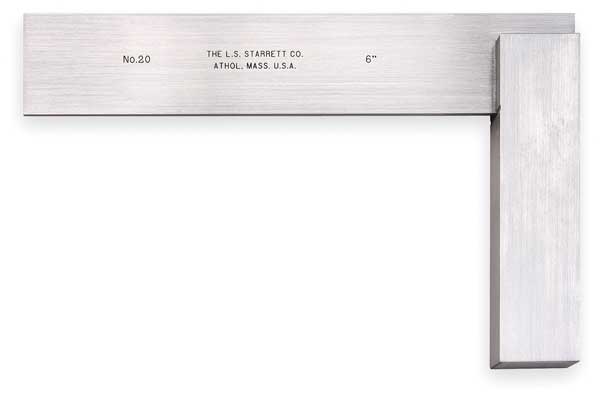 Precision Steel Square, 12 x 7 In