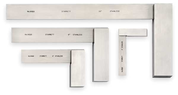 Precision Steel Square Set, 4 Pc