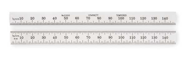 Steel Rule, Flexible, 150mm, Type 30 Grad