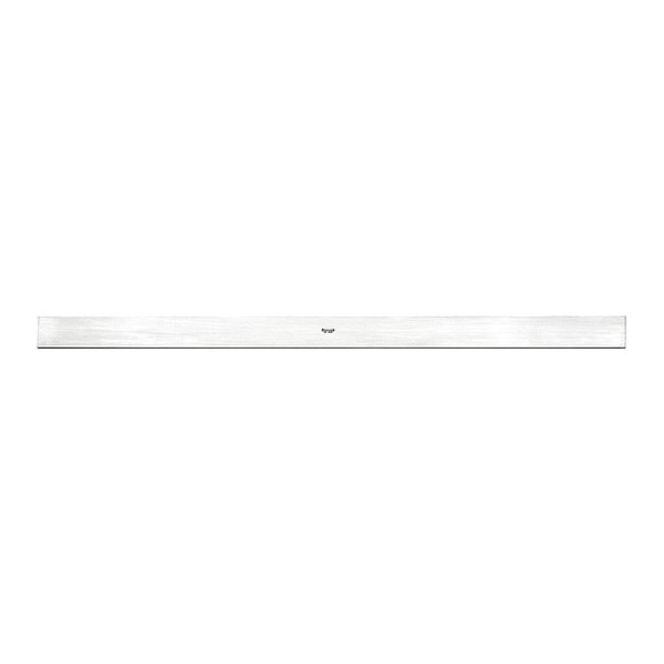 Steel Straight Edge, No Bevel, 24 In