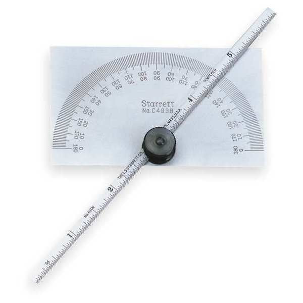Protractor and Depth Gage, 6 In