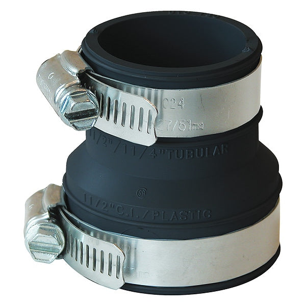 Flex Connector, Pipe Size 1-1/4x1-1/2