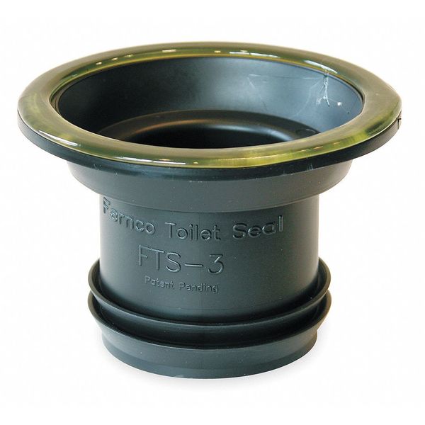 Toilet Seal, Wax Free, Fits 3