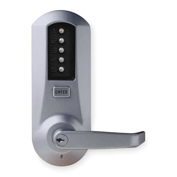 Push Button Lock, Entry, Key Override