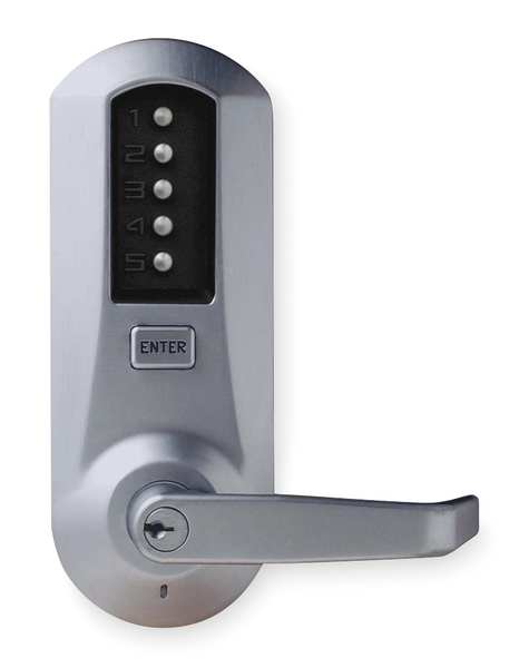 Push Button Lock, Entry, Key Override