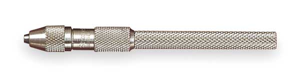Pin Vise, 0.030-0.062 In, Nickel Plated