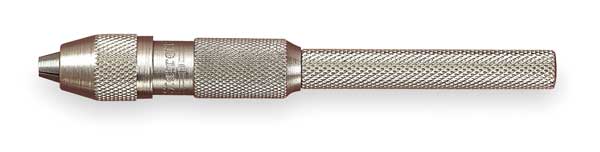 Pin Vise, 0.050-0.125 In, Nickel Plated