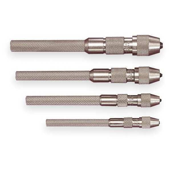 Pin Vise Set, 0.010-0.200, Taper, 4Pc