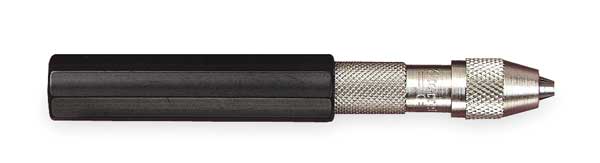 Pin Vise, 0.050-0.125 In, PVC Handle