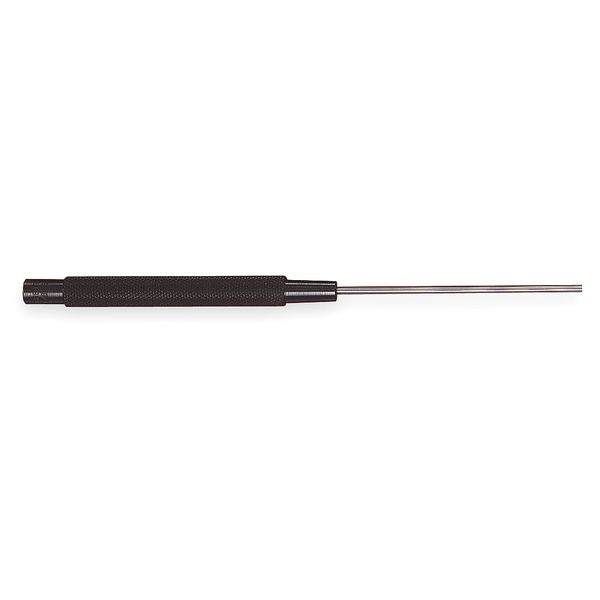 Drive Pin Punch, 1/8 In Tip, 8 In L
