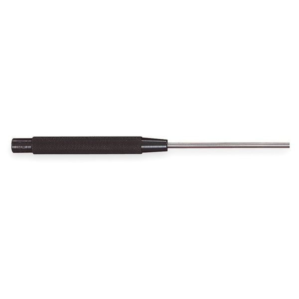 Drive Pin Punch, 3/16 In Tip, 8 In L
