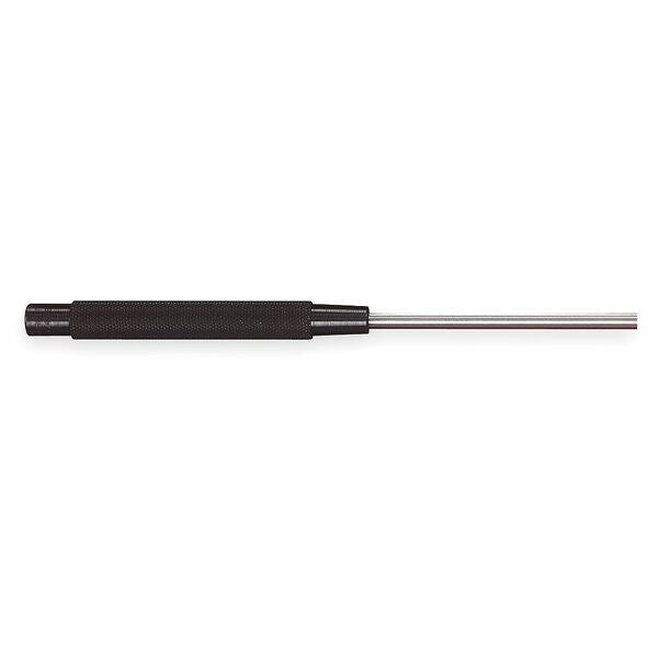 Drive Pin Punch, 1/4 In Tip, 8 In L