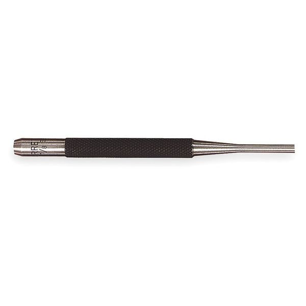 Drive Pin Punch, 1/8 In Tip, 4 In L