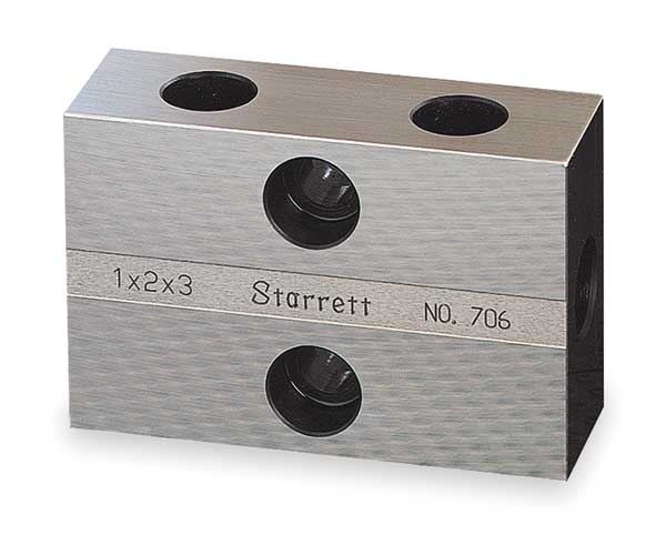 Inspection Block w/Case, 1 to 3 In