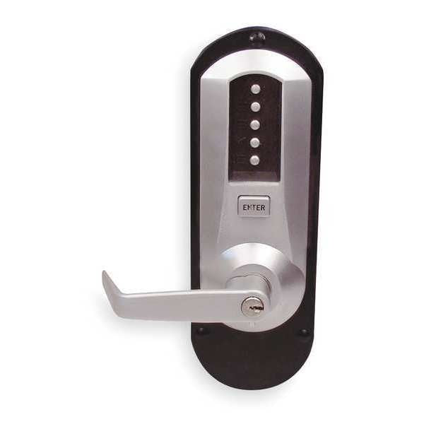 Push Button Exit Trim, Key Override, Left