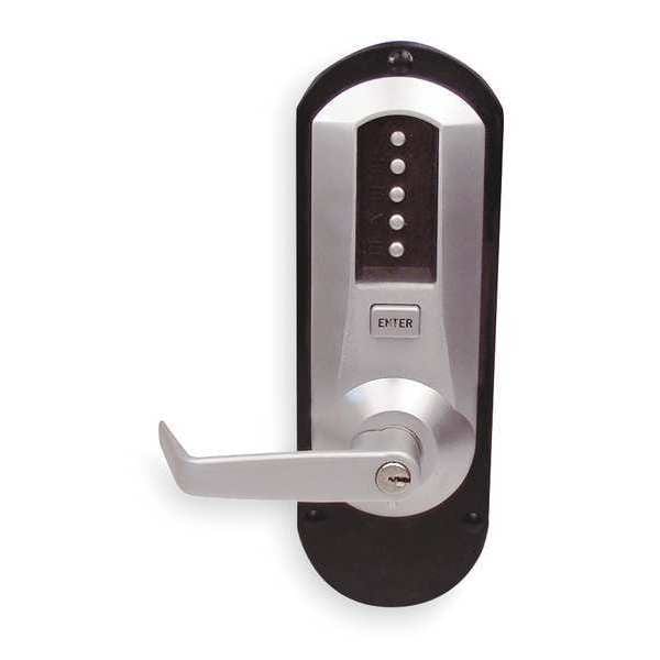 Push Button Exit Trim, Key Override, Left