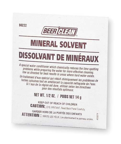 Powder Beer Clean Mineral Solvent, PK100