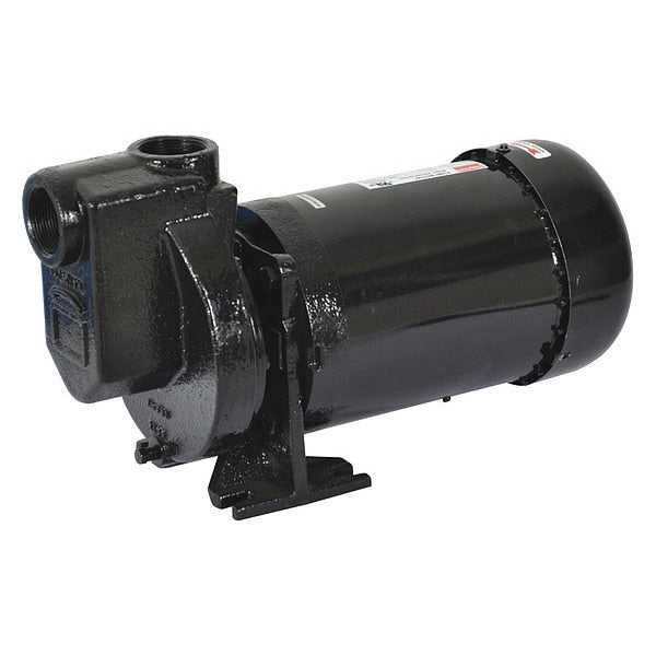 Self Priming Centrifugal Pump, 1 hp, 208 to 230/460V AC, 3 Phase, 52 ft Max Head