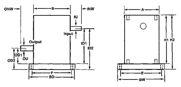 Speed Reducer, C-Face, 56C, 29:1
