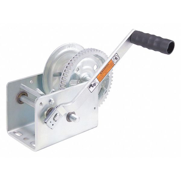 Ratcheting Winch, Spur, No Brake, 2500lb.