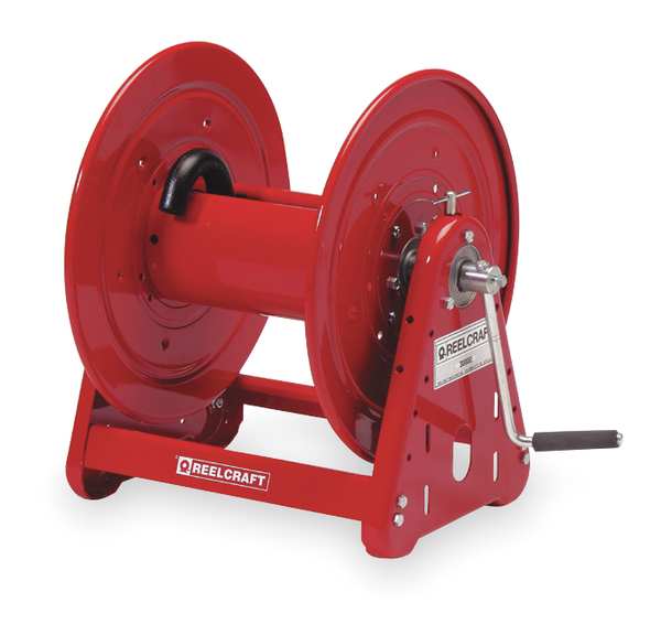 Hose Reel, Hand Crank, 3/4 In IDx225 Ft