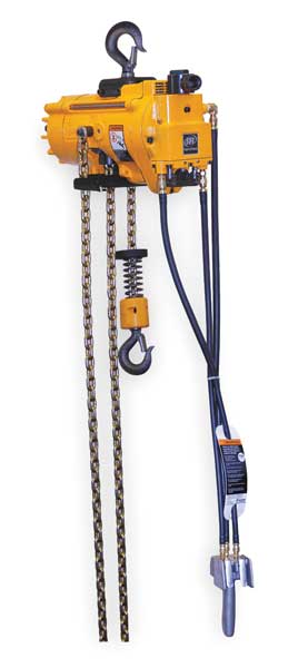 Air Chain Hoist, 550 lb. Cap., 10 ft. Lift