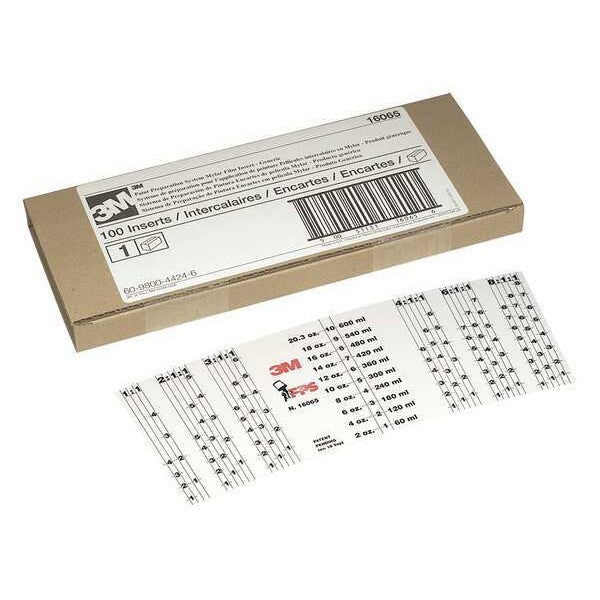 Mix Ratio Insert, PK100