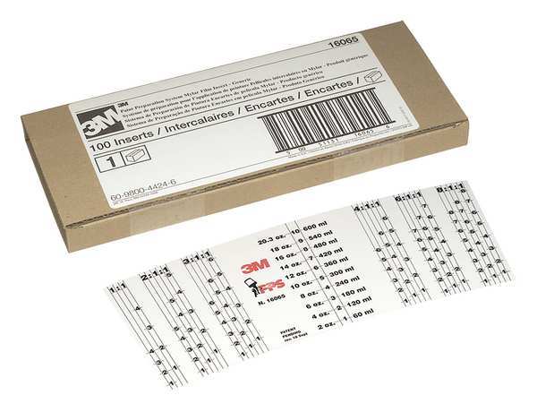 Mix Ratio Insert, PK100