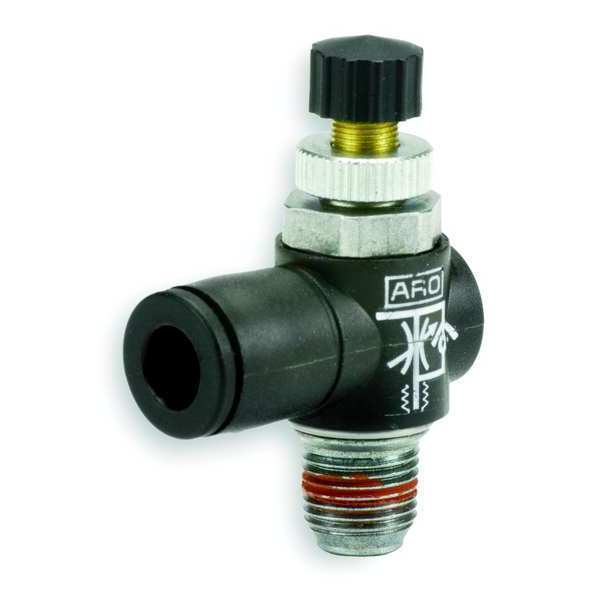 Cylder Port Flow Control, 3/8 Tube, 1/4