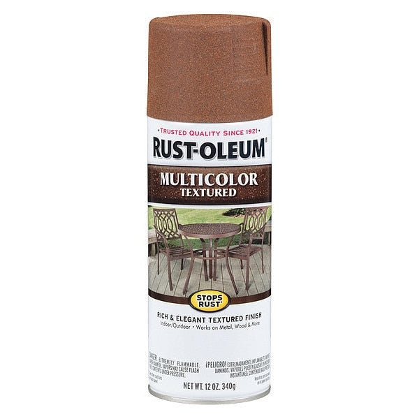 Textured Spray Paint, Rustic Umber, Textured, 12 oz