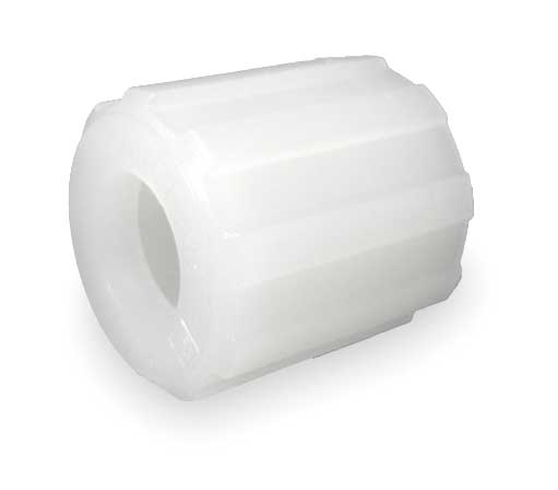 Nut, 45 deg., PVDF, Flare, 3/8 In.