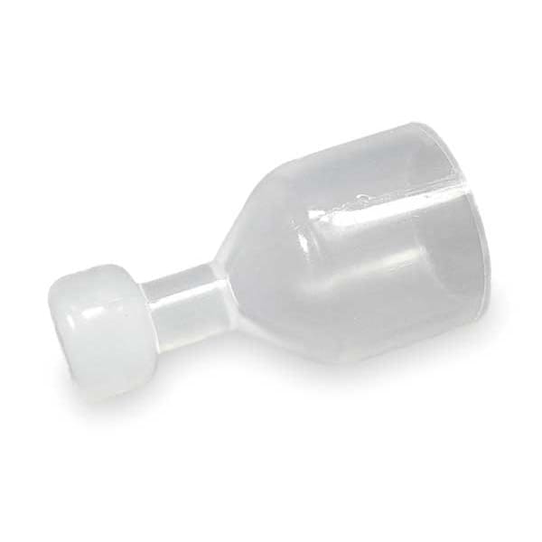 Cap, 45 deg., PFA and PVDF, Flare, 1/2 In.