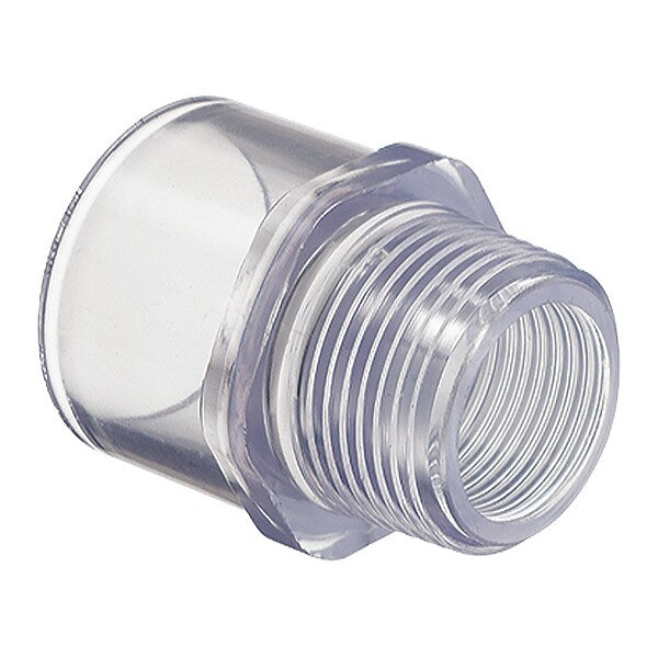 PVC Male Adapter, MNPT x Solvent, 2 in Pipe Size