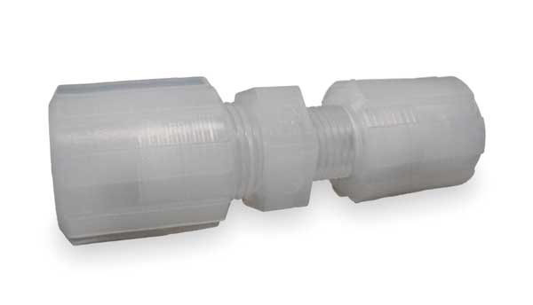 Strt Reducer, PFA, Comp, 1/2In x 1/4In