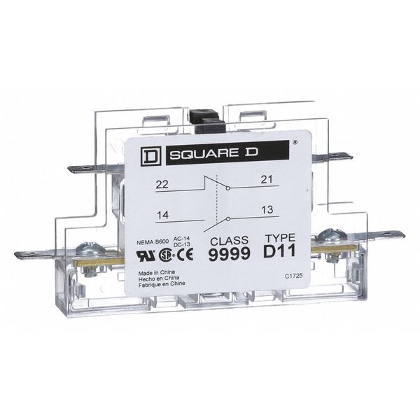 Auxiliary Contact, 1NO, 1NC