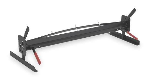 Portable Mini Brake, Hand Lever, 22 gal Capacity, 48 in Max Bending Wd, 135 degree Max Bending Angle