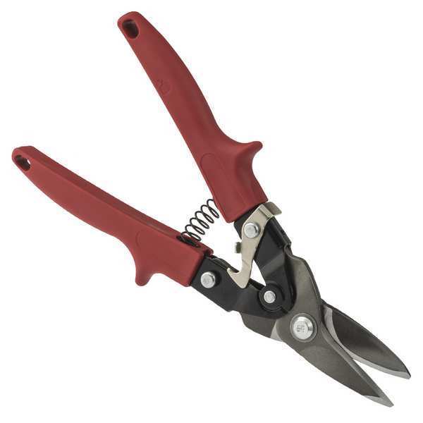 Aviation Snip, Left, 10 in, Fine Blanked Hardened Alloy Steel