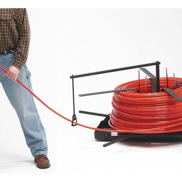 PEX Tubing Uncoiler W/Case, Steel