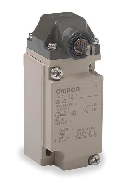 Heavy Duty Limit Switch, No Lever, Rotary, SPDT, 10A @ 600V AC